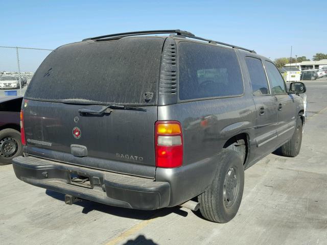 3GNFK16T6YG186783 - 2000 CHEVROLET SUBURBAN K GRAY photo 4