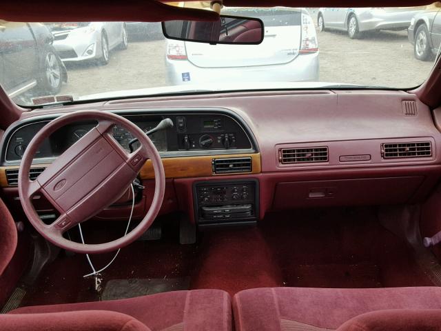 1FACP55U1MA150934 - 1991 FORD TAURUS L WHITE photo 9