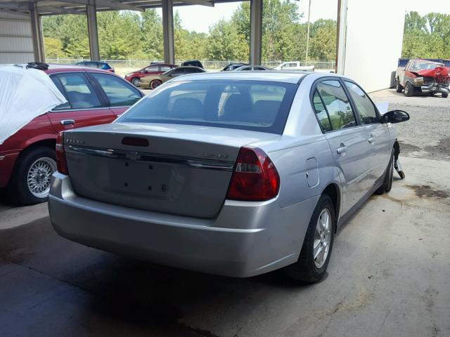 1G1ZT528X4F204993 - 2004 CHEVROLET MALIBU LS GRAY photo 4
