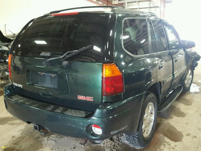 1GKDT13S732283506 - 2003 GMC ENVOY GREEN photo 4