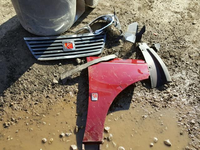 1G8AL55F97Z155460 - 2007 SATURN ION LEVEL MAROON photo 9