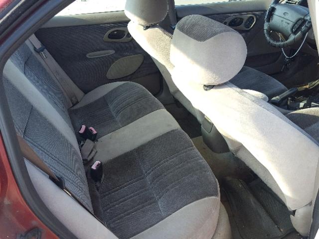 3FALP6533TM144051 - 1996 FORD CONTOUR GL 红色 照片 6