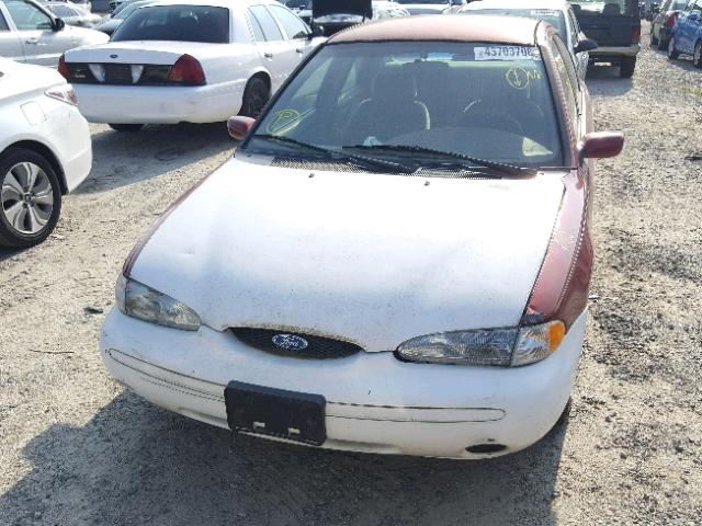 3FALP6533TM144051 - 1996 FORD CONTOUR GL RED photo 9