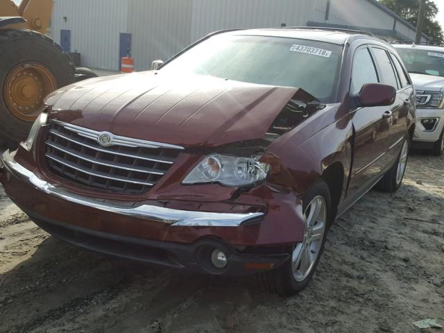 2A8GM68X77R326362 - 2007 CHRYSLER PACIFICA T RED photo 2