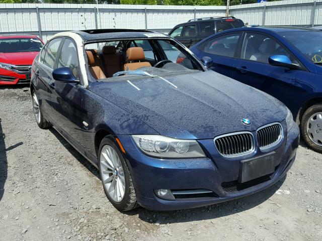 WBAPL5G53BNN22595 - 2011 BMW 335 XI BLUE photo 1