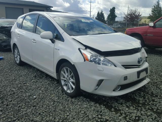 JTDZN3EU8D3239936 - 2013 TOYOTA PRIUS V WHITE photo 1