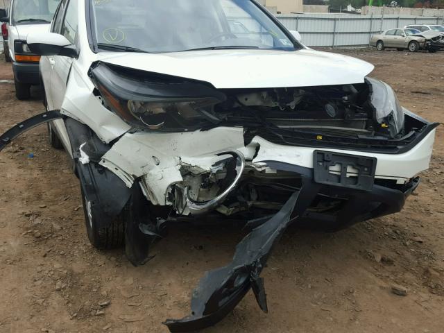 5J6RM4H78DL051524 - 2013 HONDA CR-V EXL WHITE photo 9