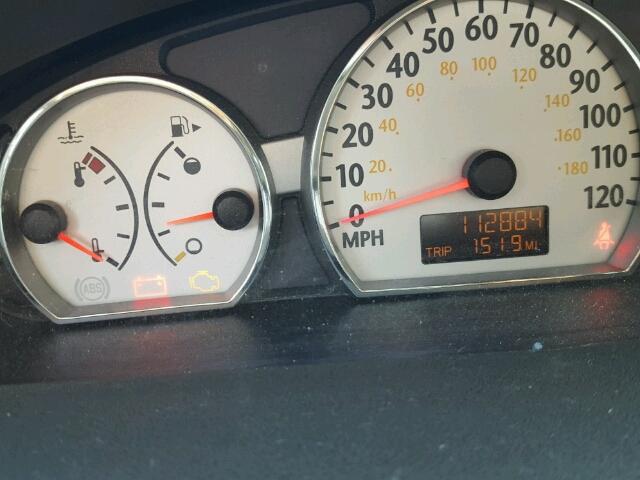 1G8AW15F06Z103195 - 2006 SATURN ION LEVEL BLACK photo 8