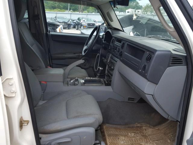 1J8HG48K57C501432 - 2007 JEEP COMMANDER Ağ foto 5