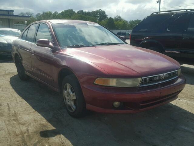 4A3AA46GX1E187150 - 2001 MITSUBISHI GALANT ES MAROON photo 1