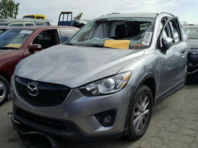 JM3KE2CY8F0478660 - 2015 MAZDA CX-5 TOURI SILVER photo 2