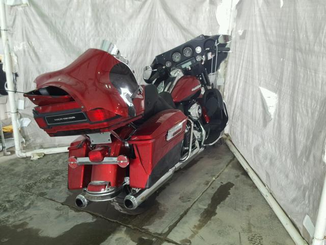 1HD1KEM12CB684314 - 2012 HARLEY-DAVIDSON FLHTK ELEC 红色 照片 4