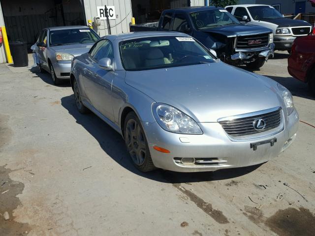 JTHFN48Y369005791 - 2006 LEXUS SC 430 SILVER photo 1