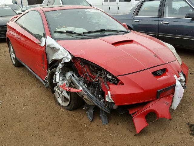 JTDDY32T3Y0007118 - 2000 TOYOTA CELICA GT- RED photo 1