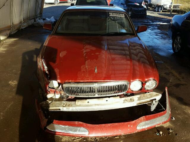 SAJDA14C22LF48614 - 2002 JAGUAR XJ8 BURGUNDY photo 7