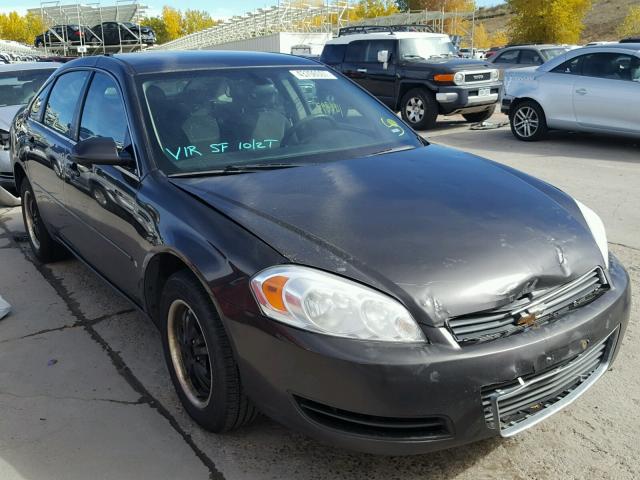 2G1WB58K389185579 - 2008 CHEVROLET IMPALA LS BROWN photo 1