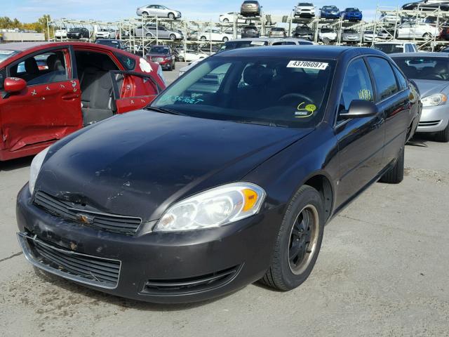 2G1WB58K389185579 - 2008 CHEVROLET IMPALA LS BROWN photo 2