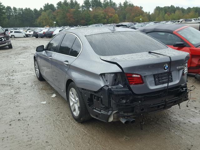 WBAXG5C55DDY37613 - 2013 BMW 528 I BROWN photo 3