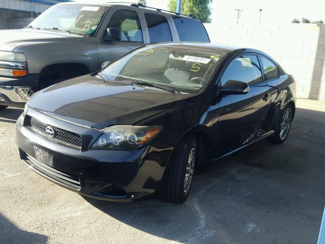 JTKDE167480262881 - 2008 TOYOTA SCION TC BLACK photo 2