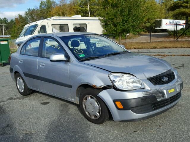 KNADE223596495731 - 2009 KIA RIO SILVER photo 1