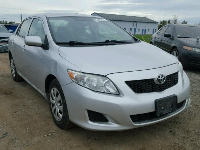 1NXBU4EE6AZ356371 - 2010 TOYOTA COROLLA BA SILVER photo 1