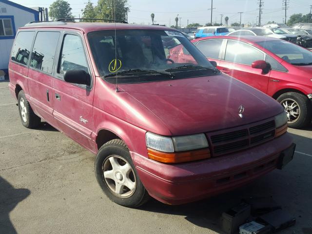 1B4GH4437SX609080 - 1995 DODGE GRAND CARA RED photo 1