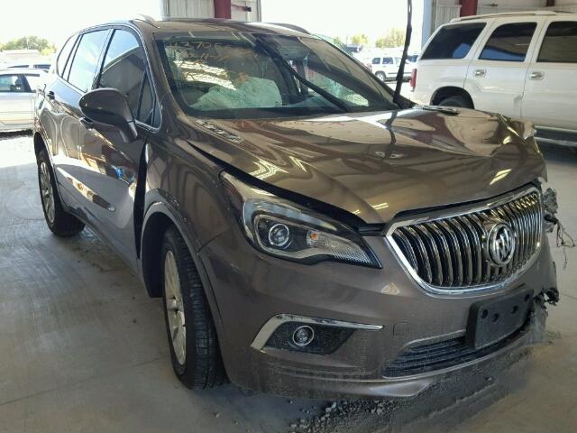 LRBFXDSA0HD023025 - 2017 BUICK ENVISION E GRAY photo 1