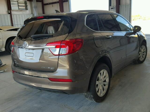 LRBFXDSA0HD023025 - 2017 BUICK ENVISION E GRAY photo 4