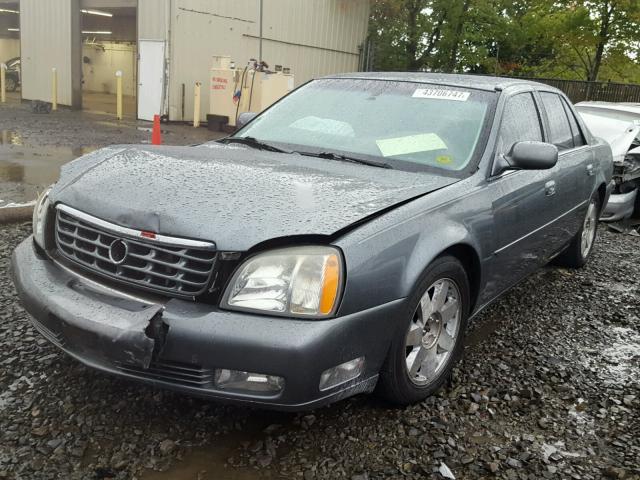 1G6KF579X4U225794 - 2004 CADILLAC DEVILLE DT GRAY photo 2