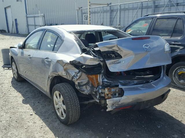 JM1BL1UF8B1367682 - 2011 MAZDA 3 I SILVER photo 3