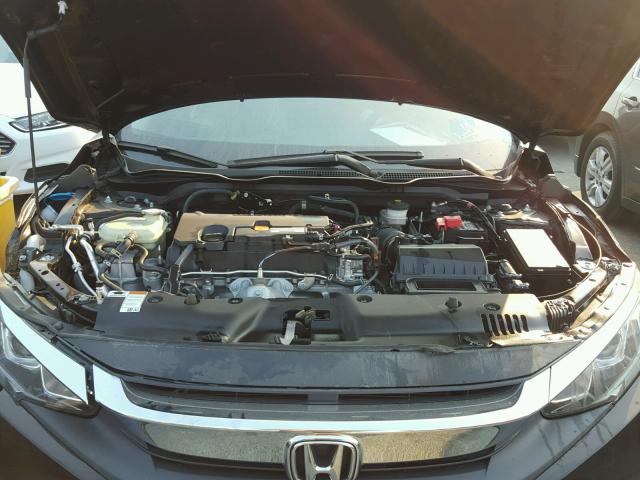 19XFC2F78HE203223 - 2017 HONDA CIVIC EX შავი ფოტო 7