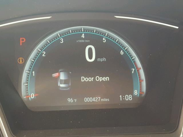 19XFC2F78HE203223 - 2017 HONDA CIVIC EX შავი ფოტო 8