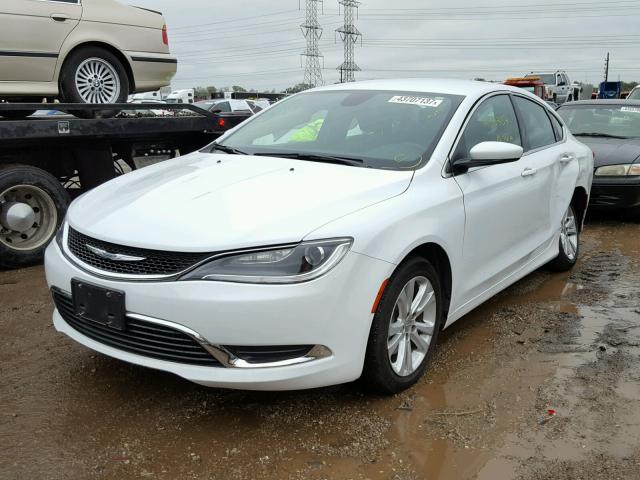 1C3CCCAB1GN167569 - 2016 CHRYSLER 200 LIMITE WHITE photo 2