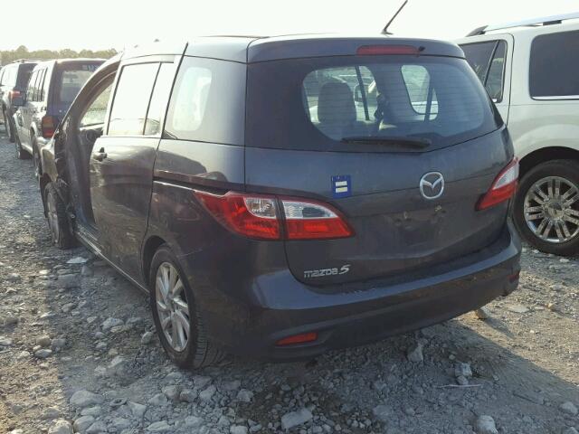 JM1CW2BL3E0168723 - 2014 MAZDA 5 SPORT GRAY photo 3