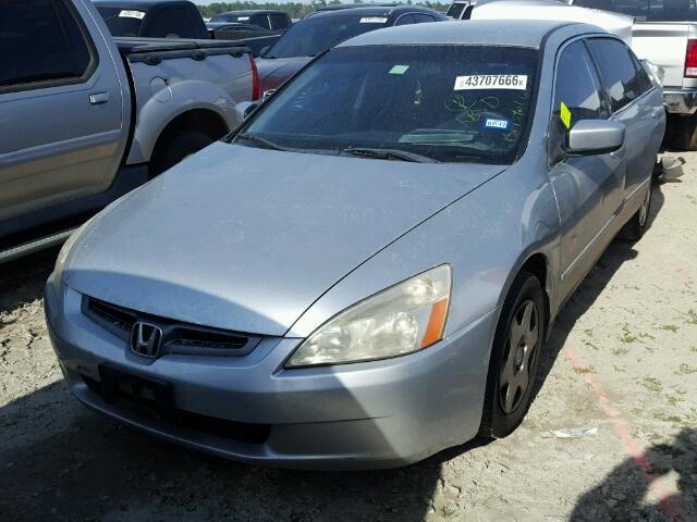 3HGCM56475G711787 - 2005 HONDA ACCORD LX SILVER photo 2