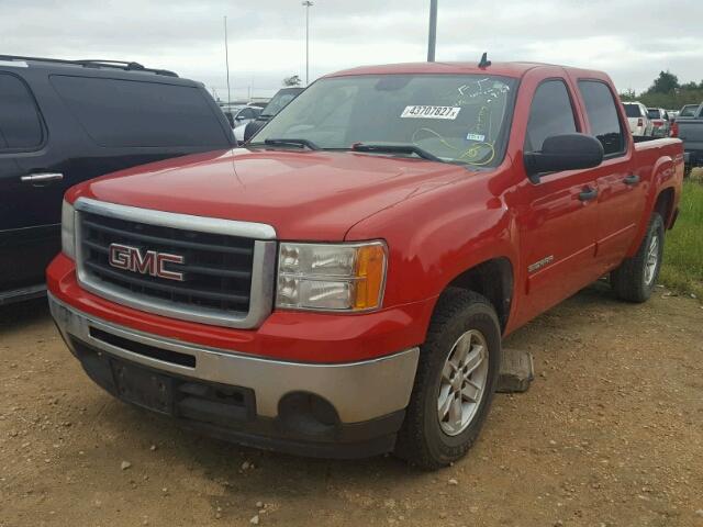 3GTRCVE00AG207697 - 2010 GMC SIERRA C15 RED photo 2