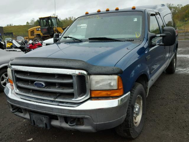 1FTNX20F4YED80718 - 2000 FORD F250 SUPER BLUE photo 2