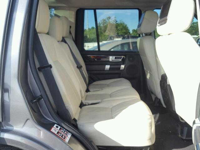SALAK2D43DA687135 - 2013 LAND ROVER LR4 HSE LU GRAY photo 6