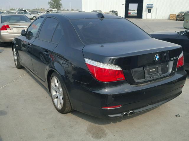 WBANW13578CN54855 - 2008 BMW 535 I BLACK photo 3