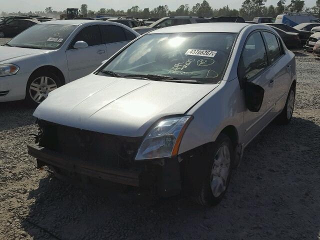 3N1AB6AP2CL728636 - 2012 NISSAN SENTRA 2.0 SILVER photo 2