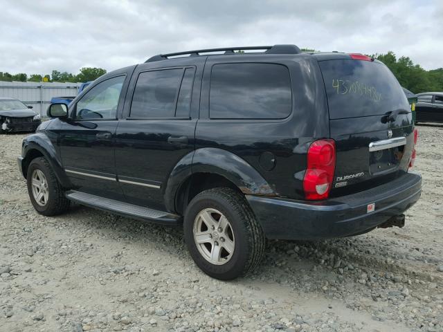 1D4HB58D94F239408 - 2004 DODGE DURANGO LI BLACK photo 3