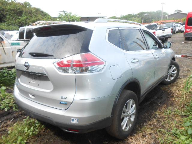 5N1AT2MT2EC770455 - 2014 NISSAN ROGUE SILVER photo 4