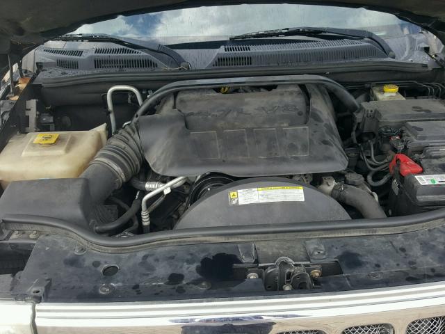 1J8HH58P49C505859 - 2009 JEEP COMMANDER BLACK photo 7