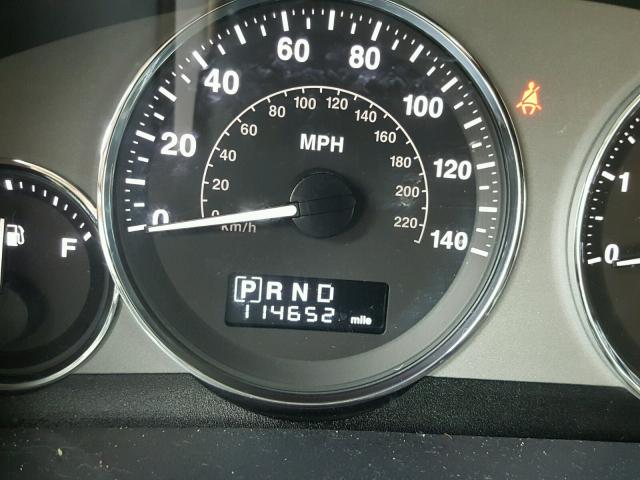 1J8HH58P49C505859 - 2009 JEEP COMMANDER BLACK photo 8