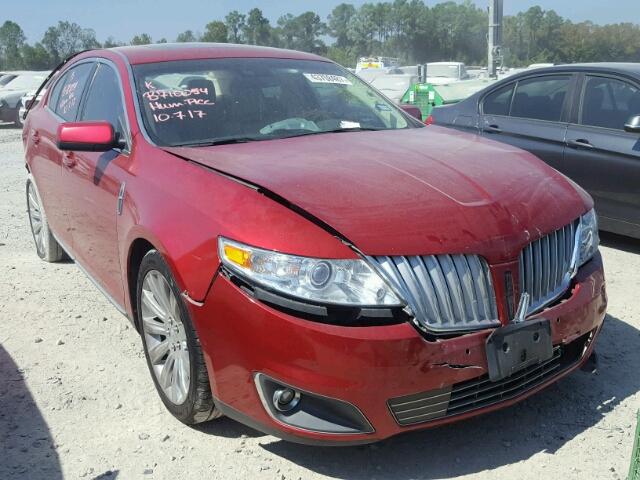 1LNHL9DR0CG805334 - 2012 LINCOLN MKS RED photo 1