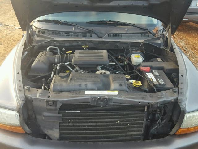 1D4HR48N23F558324 - 2003 DODGE DURANGO SL GRAY photo 7