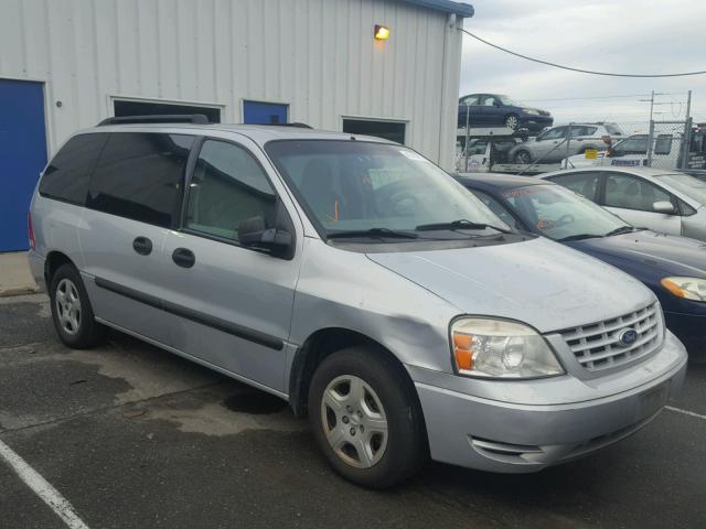 2FMZA51667BA16924 - 2007 FORD FREESTAR SILVER photo 1