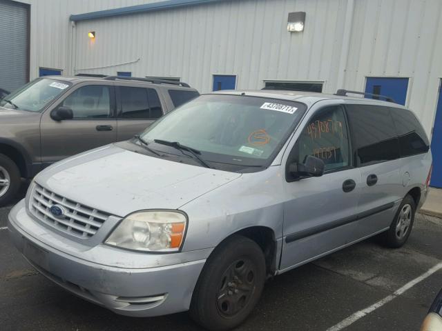 2FMZA51667BA16924 - 2007 FORD FREESTAR SILVER photo 2