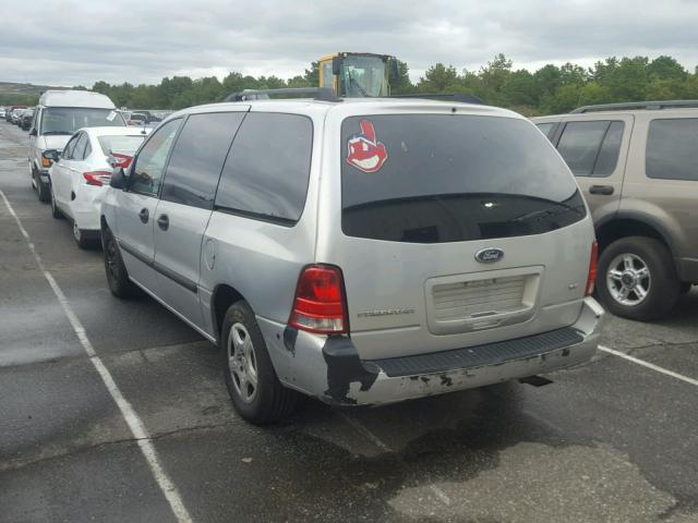 2FMZA51667BA16924 - 2007 FORD FREESTAR SILVER photo 3