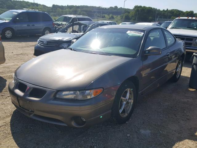 1G2WP12K51F184199 - 2001 PONTIAC GRAND PRIX BROWN photo 2